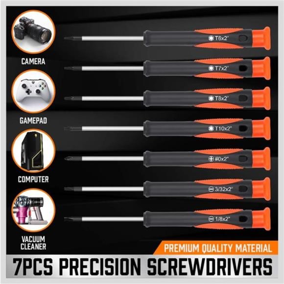 124-Piece Ultimate Screwdriver Set with Magnetic Tips & Racking, Premium - Picture 5 of 7